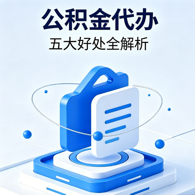 阜新公积金代办到底值不值？这5大好处让你少走弯路
